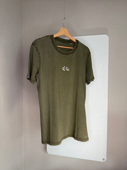 Chasing Sunsets T-Shirt - Dyed Khaki